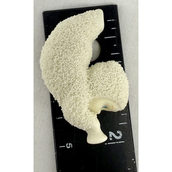 Vintage Dept 56 Snowbabies Friendship Bisque Brooch Pin 1998 2" EUC - Picture 5 of 6